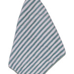 Полотенце кухонное. Полоска. Голубое.