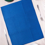 Коврик для сушки посуды. Синий.