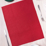 Коврик для сушки посуды. Красный. Коврик для сушки посуды. Красный.