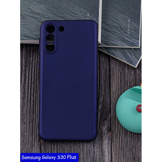 Чехол для Samsung Galaxy S21Plus / Samaung Galaxy S30 Plus 2021. Soft touch premium. Ярко-фиолетовый.