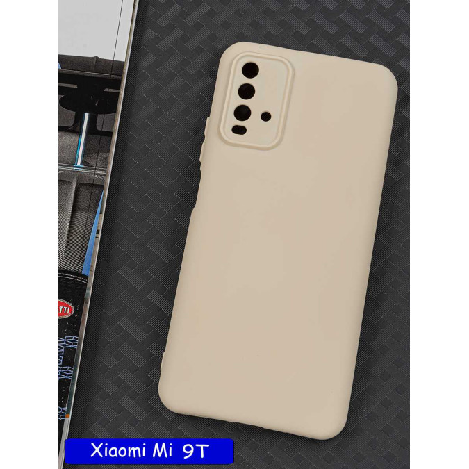 Чехол для Xiaomi Redmi 9T 2021. Молочный.