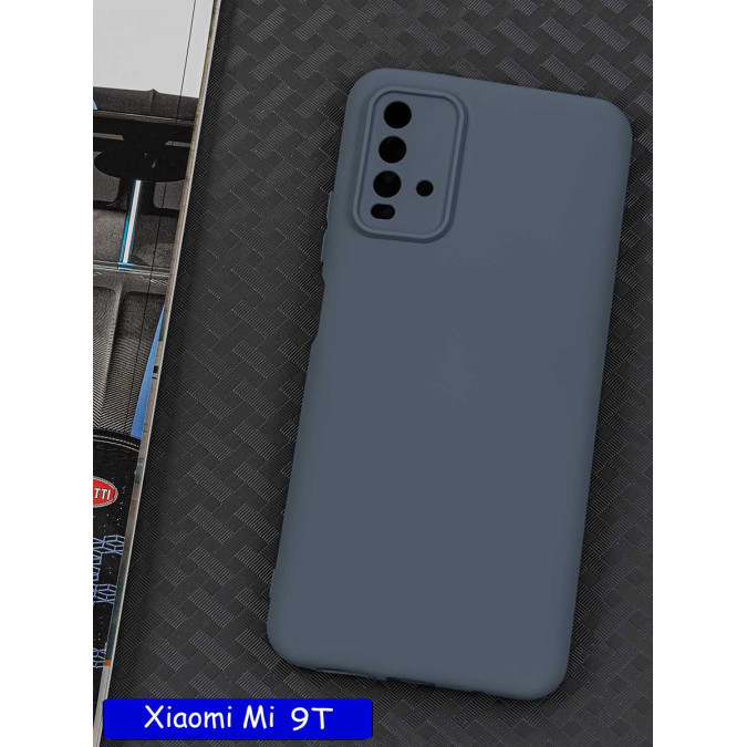 Чехол для Xiaomi Redmi 9T 2021. Серый.