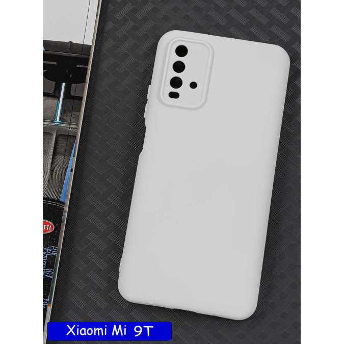 Чехол для Xiaomi Redmi 9T 2021. Белый.