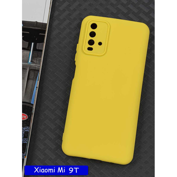 Чехол для Xiaomi Redmi 9T 2021. Желтый.