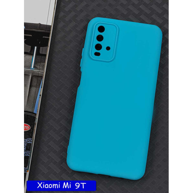 Чехол для Xiaomi Redmi 9T 2021. Голубой.