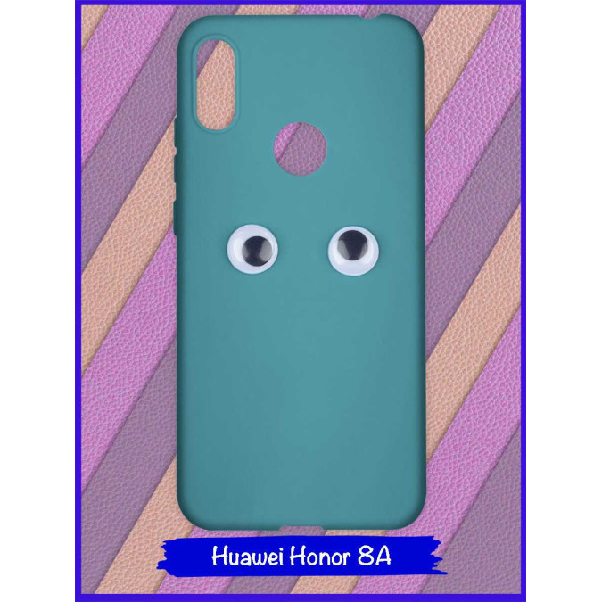 Чехол для Huawei Honor 8A / Huawei Y6s (2019) / Huawei Y6 Prime (2019). Глаза. Морская волна.