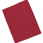 Коврик для сушки посуды. Плетенка. Красный.