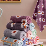 Салфетка для уборки. (Набор 5 шт.). Ромашки.