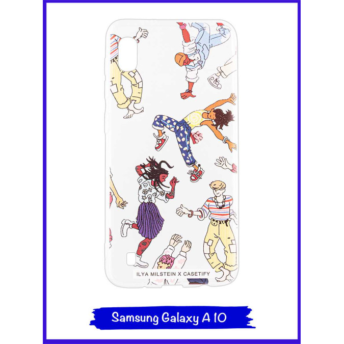 Чехол дизайнерский для Samsung Galaxy A10. В танце.