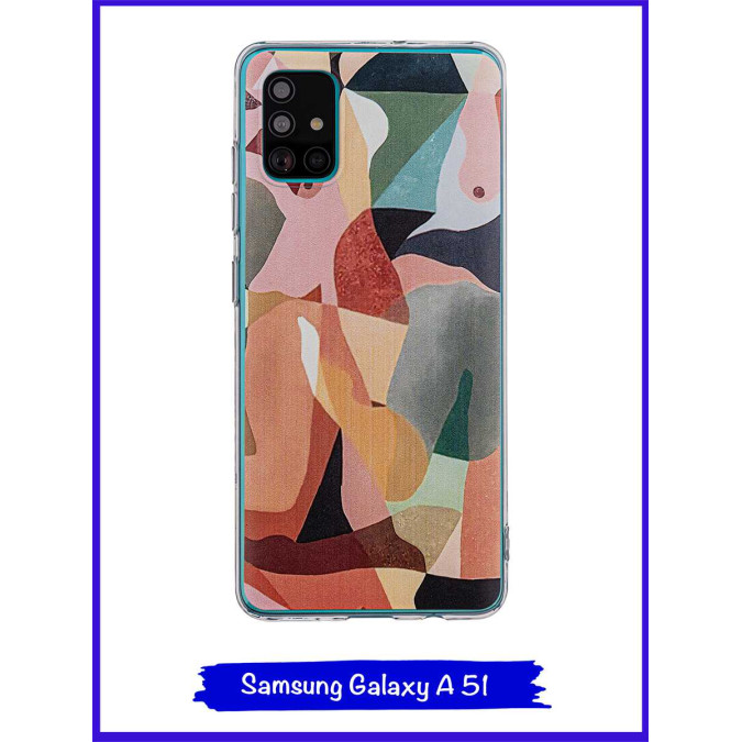 Чехол дизайнерский для Samsung Galaxy A51. Абстракция. Тип2.