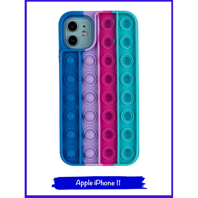 Чехол дизайнерский для Apple Iphone 11. Pop It.