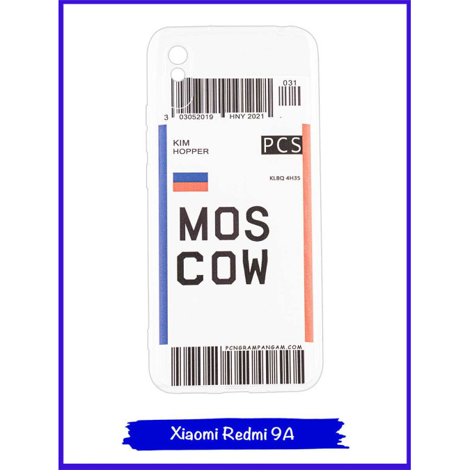 Чехол дизайнерский для Xiaomi Redmi 9A. Moscow.