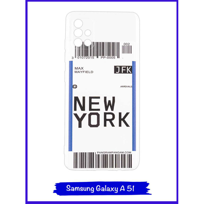 Чехол дизайнерский для Samsung Galaxy A51. New York.