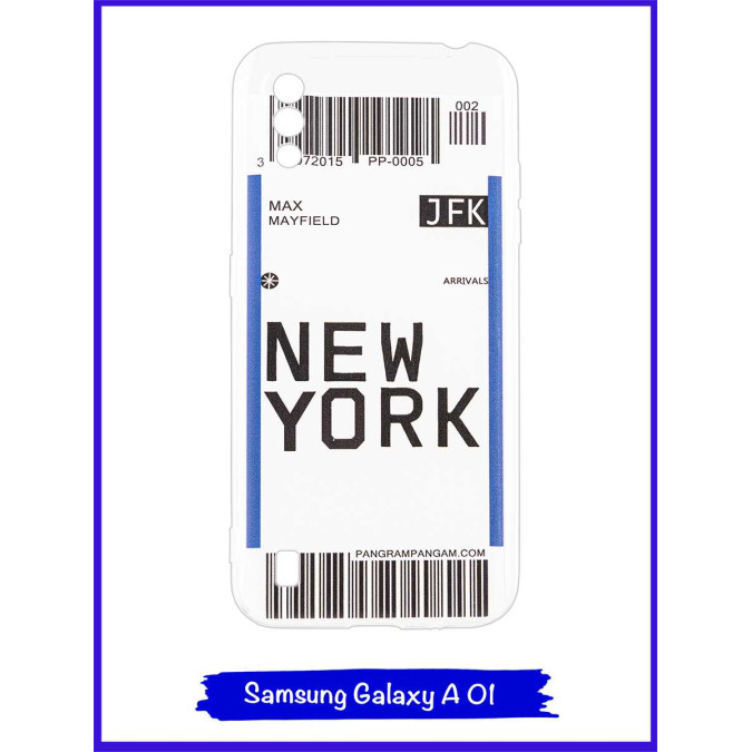 Чехол дизайнерский для Samsung Galaxy A01. New York.