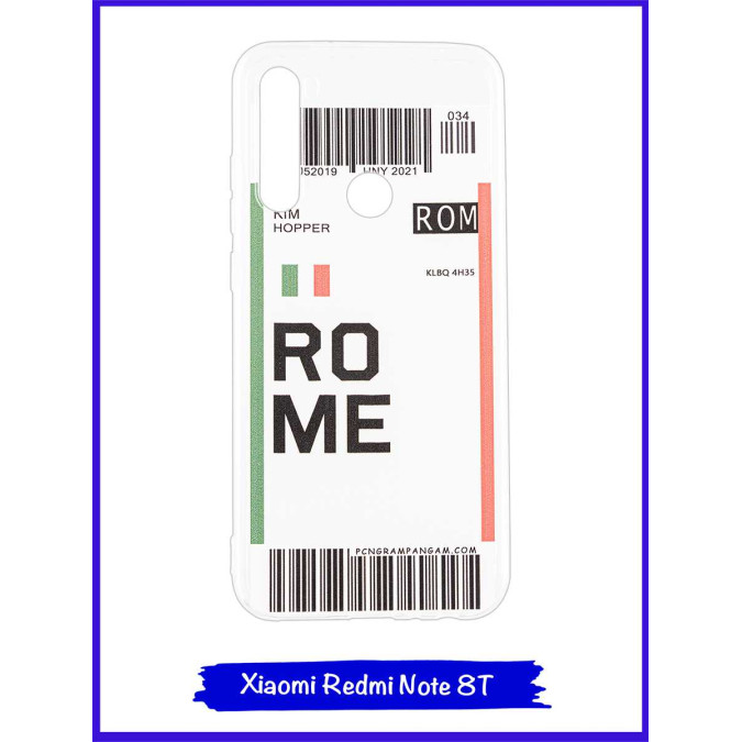 Чехол дизайнерский для Xiaomi Redmi Note 8T. Rome.