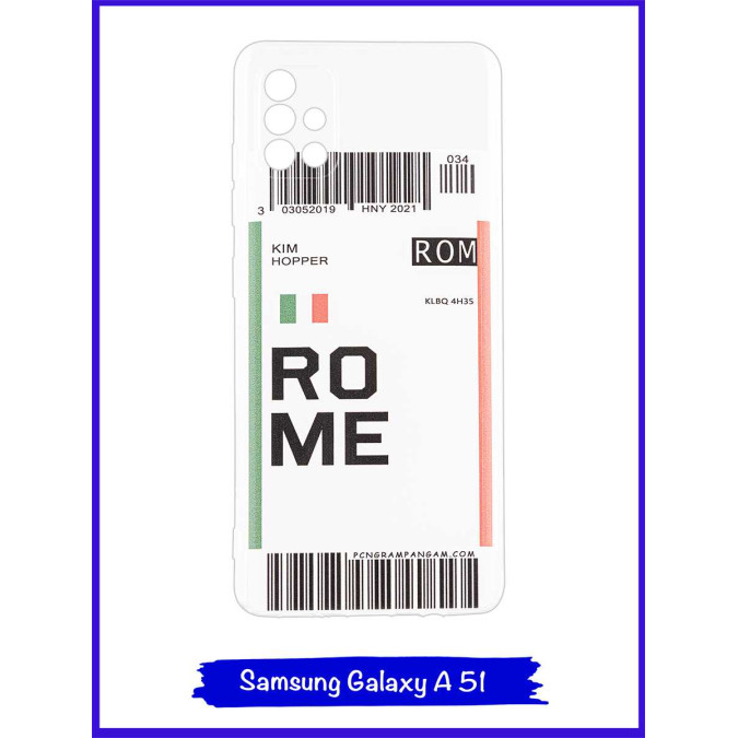 Чехол дизайнерский для Samsung Galaxy A51. Rome.