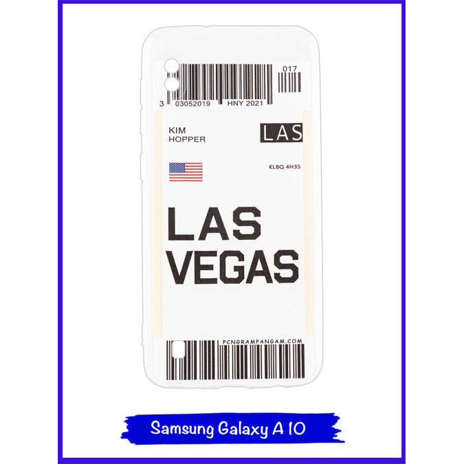 Чехол дизайнерский для Samsung Galaxy A10. Las Vegas.