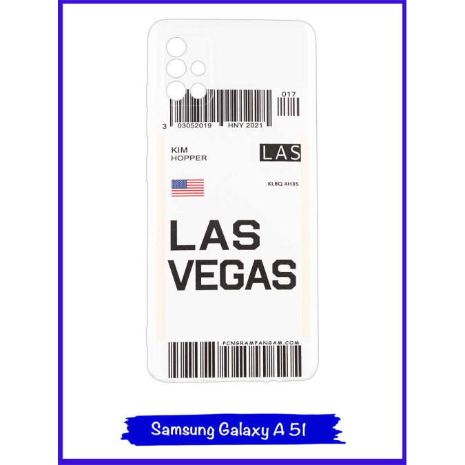 Чехол дизайнерский для Samsung Galaxy A51. Las Vegas.