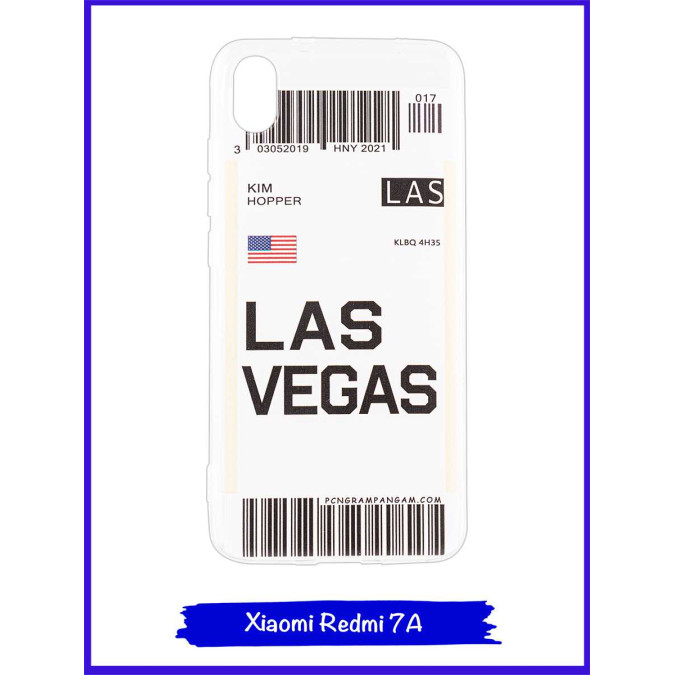 Чехол дизайнерский для Xiaomi Redmi 7A. Las Vegas.