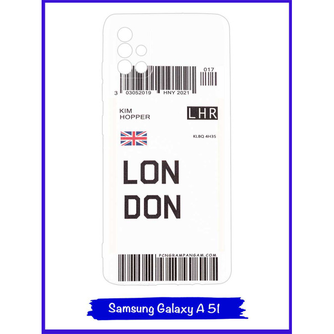 Чехол дизайнерский для Samsung Galaxy A51. London.