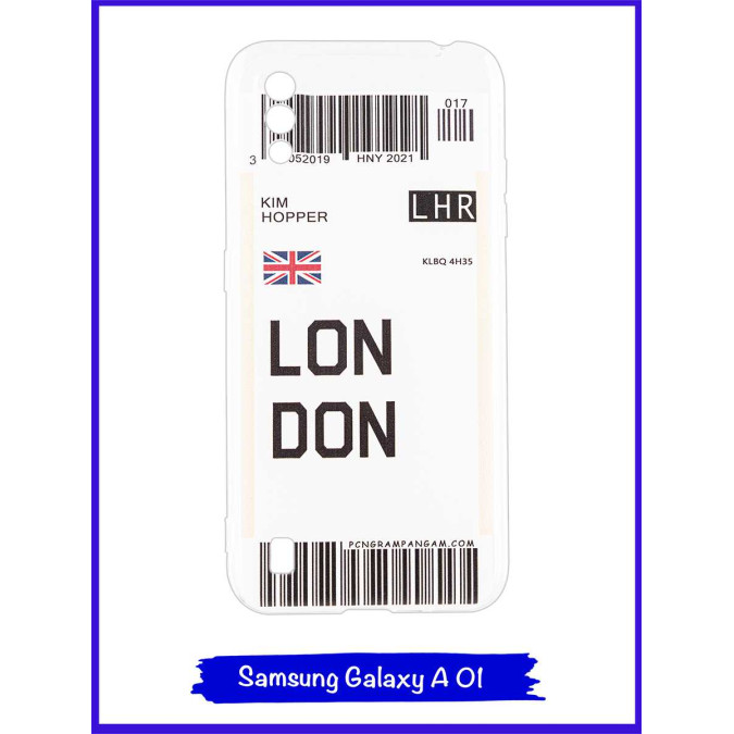 Чехол дизайнерский для Samsung Galaxy A01. London.