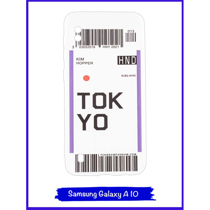 Чехол дизайнерский для Samsung Galaxy A10. Tokyo.